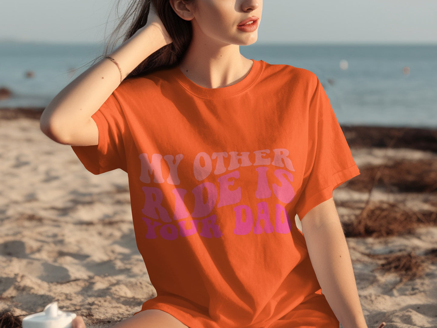 My Other Ride Is Your Dad Graphic T-Shirt