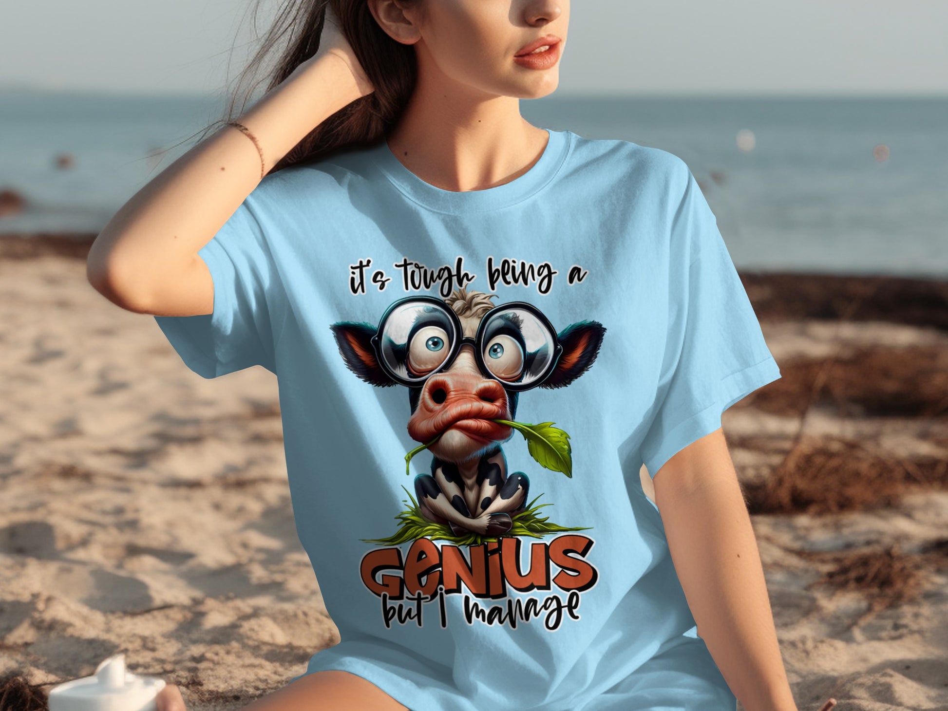 It's Tough Being A Genius But I Manage Shirt