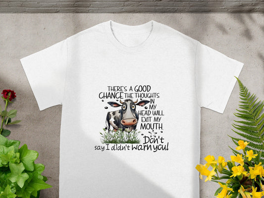 Chance The Thoughts In My Head Will Exit My Mouth T-Shirt