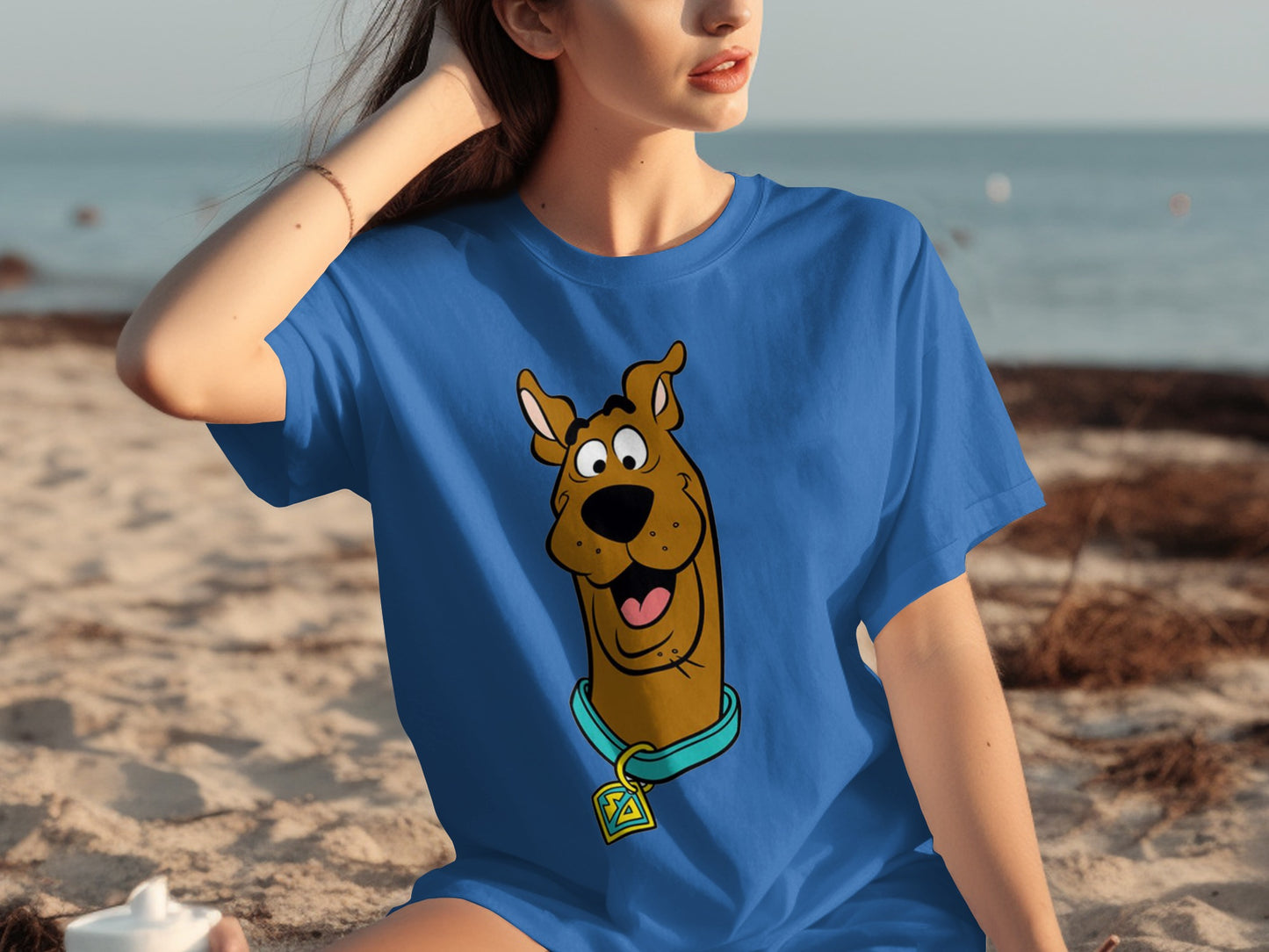 Scooby-Doo Graphic Beach-Style T-Shirt Product