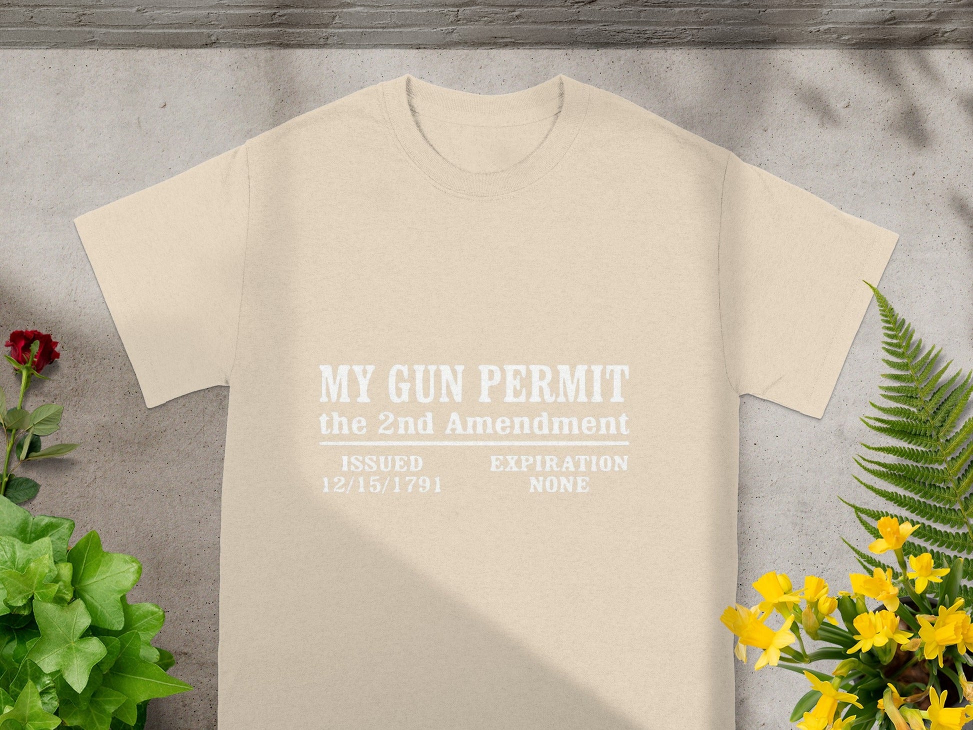 My Gun Permit the 2nd Amendment Issued 12/15/1791 Shirt