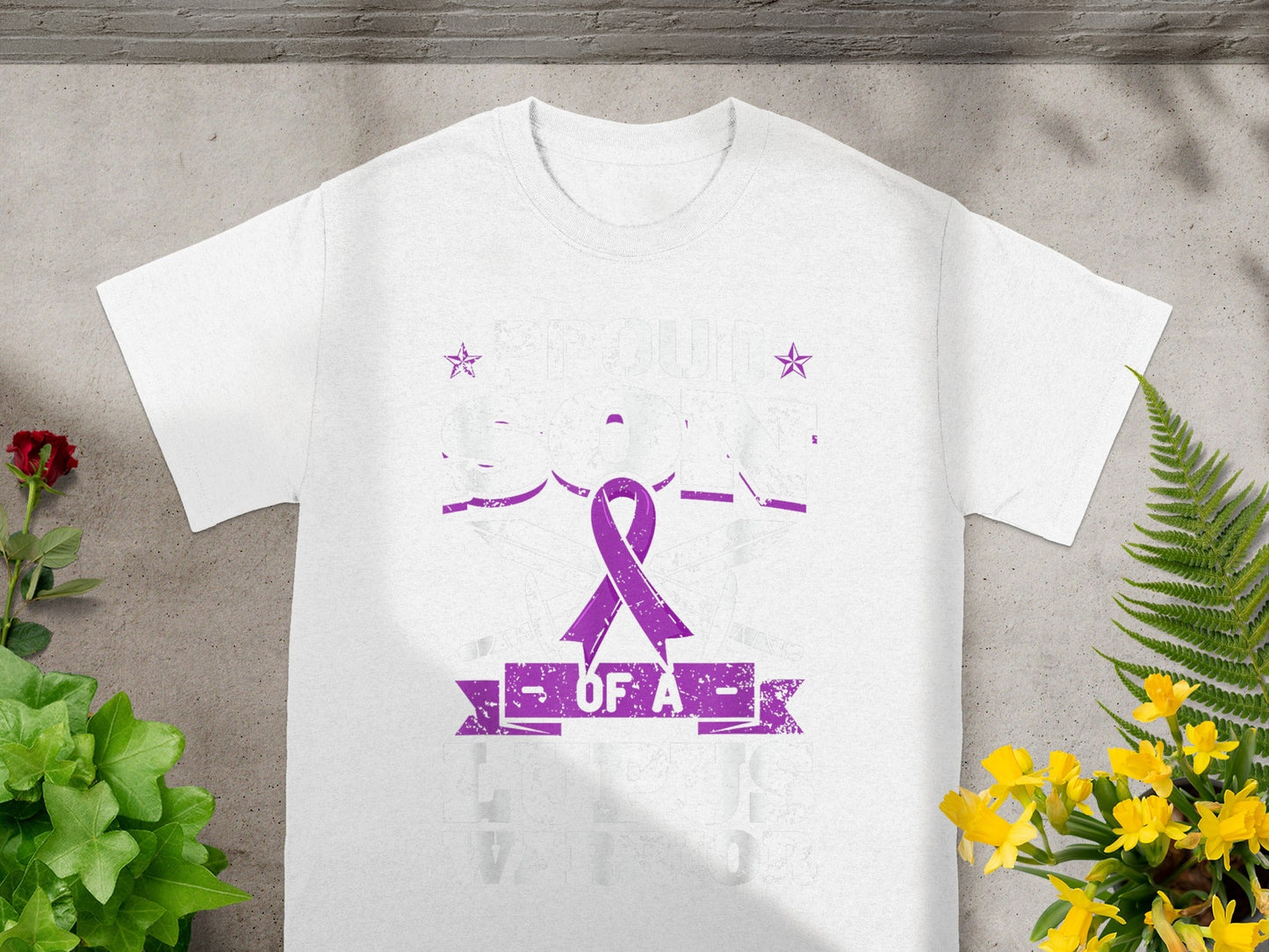 Proud Son of a Lupus Warrior T-shirt