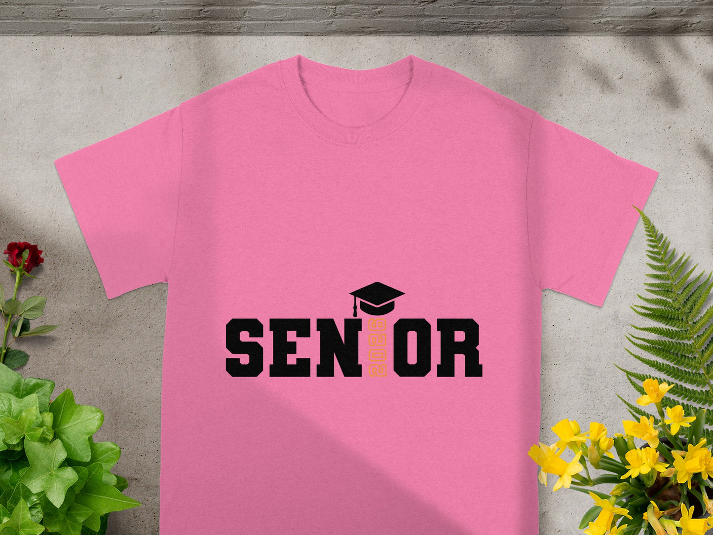 Pink Senior 2024 Graduation T-Shirt Perfect for Grads