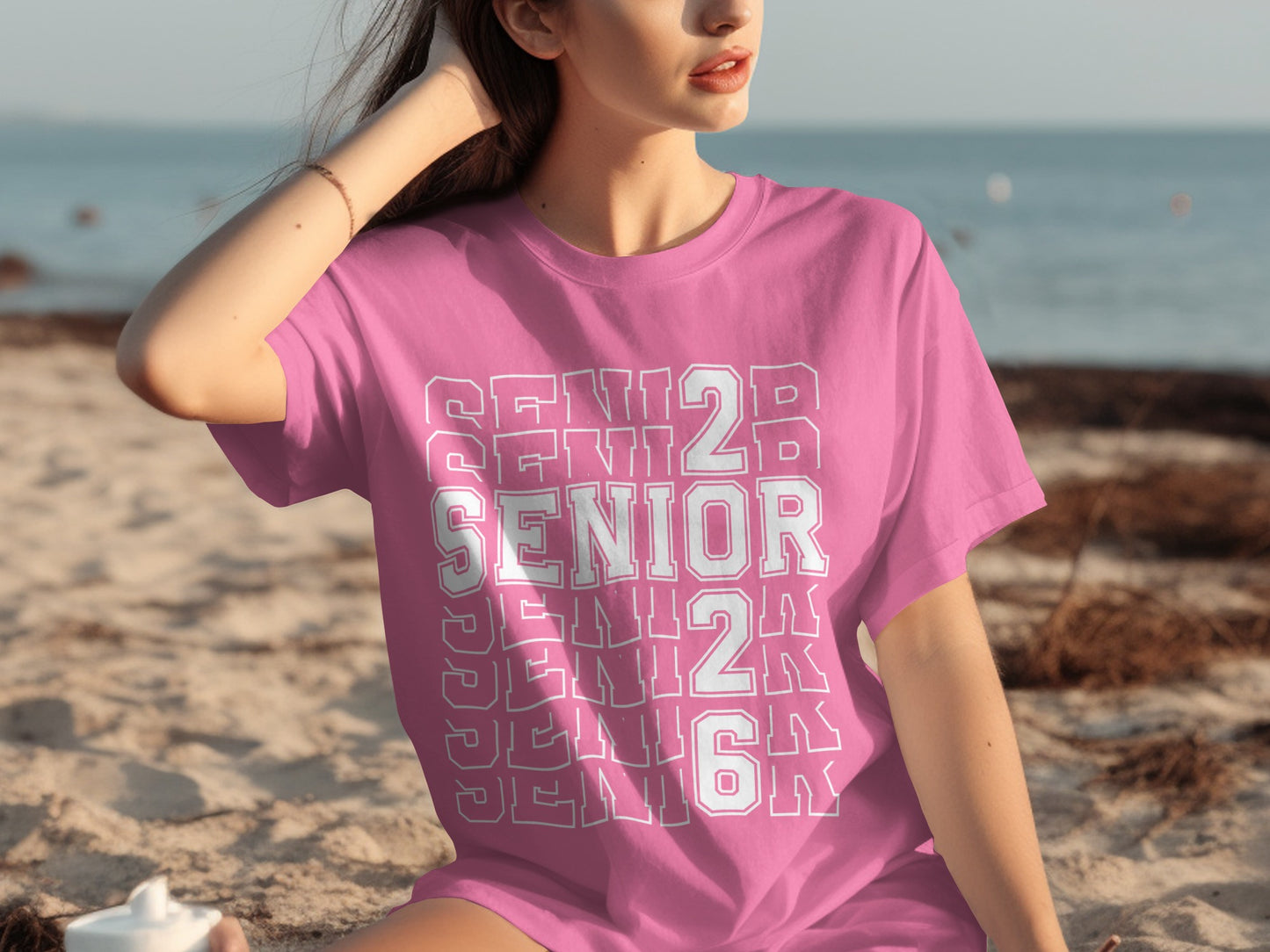 Pink Senior 2021 Graphic Tee Perfect for Graduates