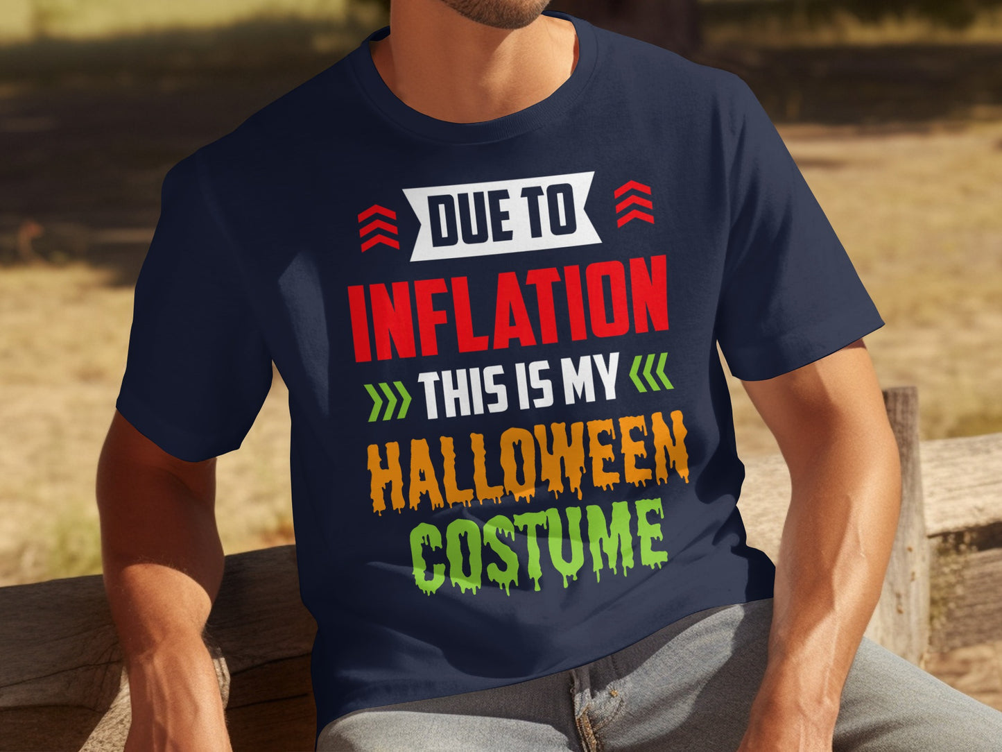 Due to Inflation This is My Halloween Costume Shirt