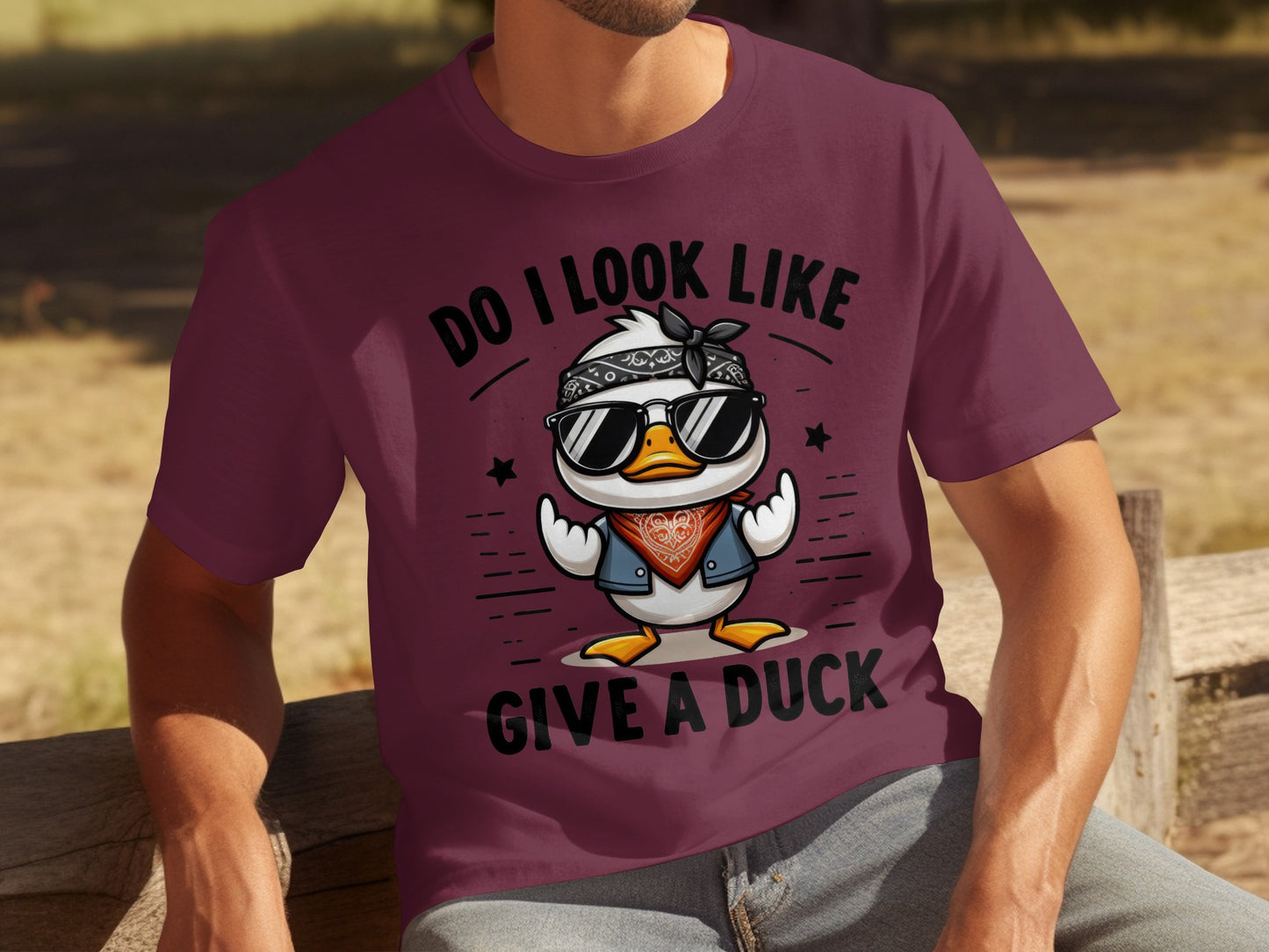 Do I Look Like Give A Duck Funny T-Shirt