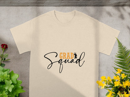 Grad Squad Graphic Tee Perfect for Graduation