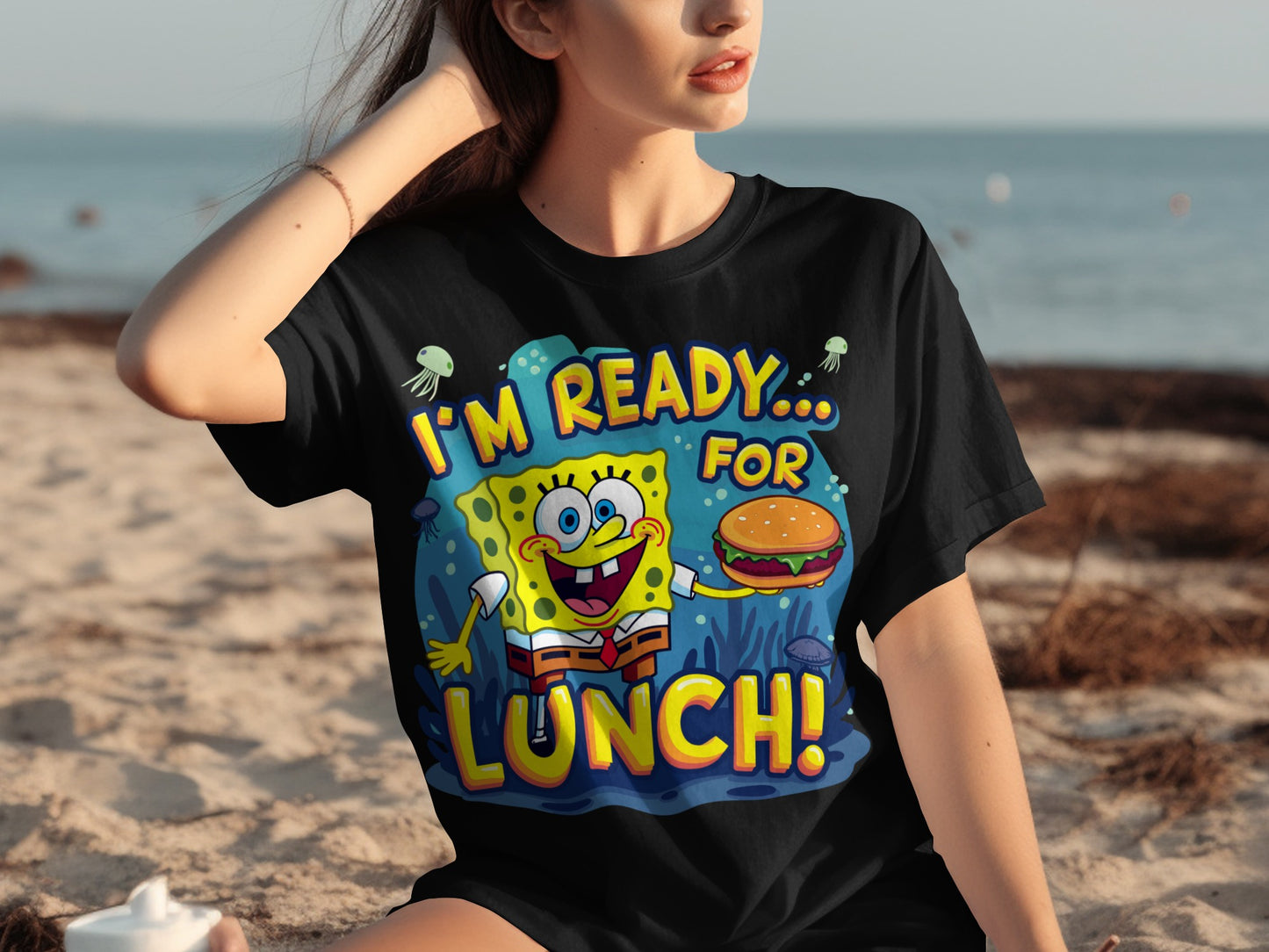 I'm Ready For Lunch Spongebob Graphic Tee