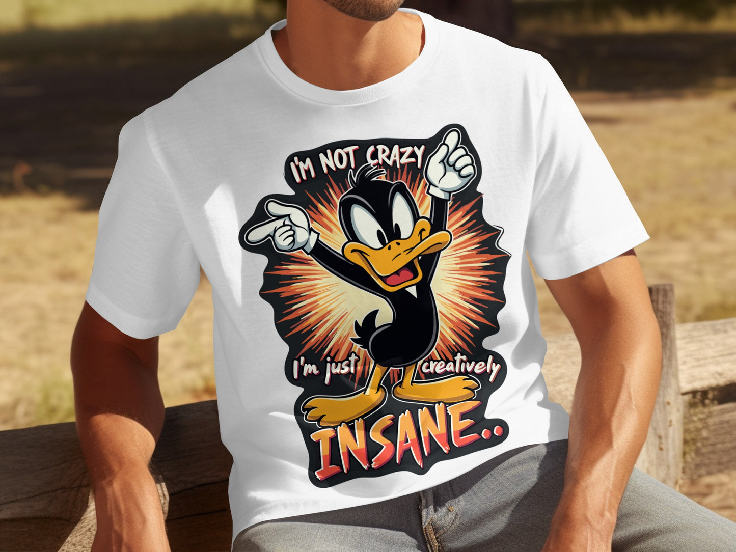 I'm Not Crazy Creatively Insane Graphic T-Shirt