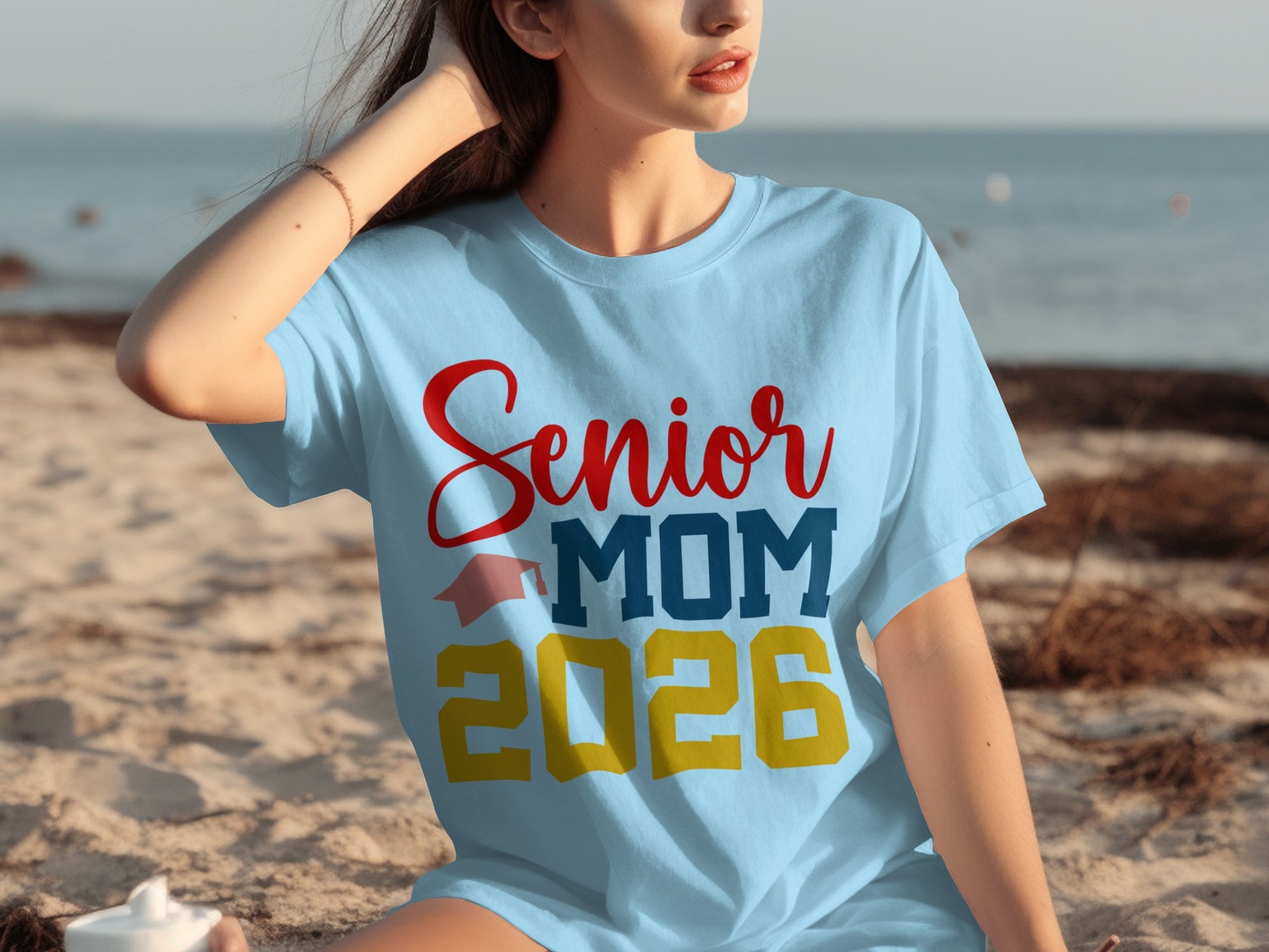 Senior Mom 2026 T-Shirt Celebration Apparel