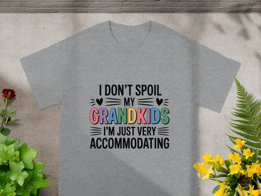 I Don't Spoil My Grandkids I'm Just Very Accommodating Shirt