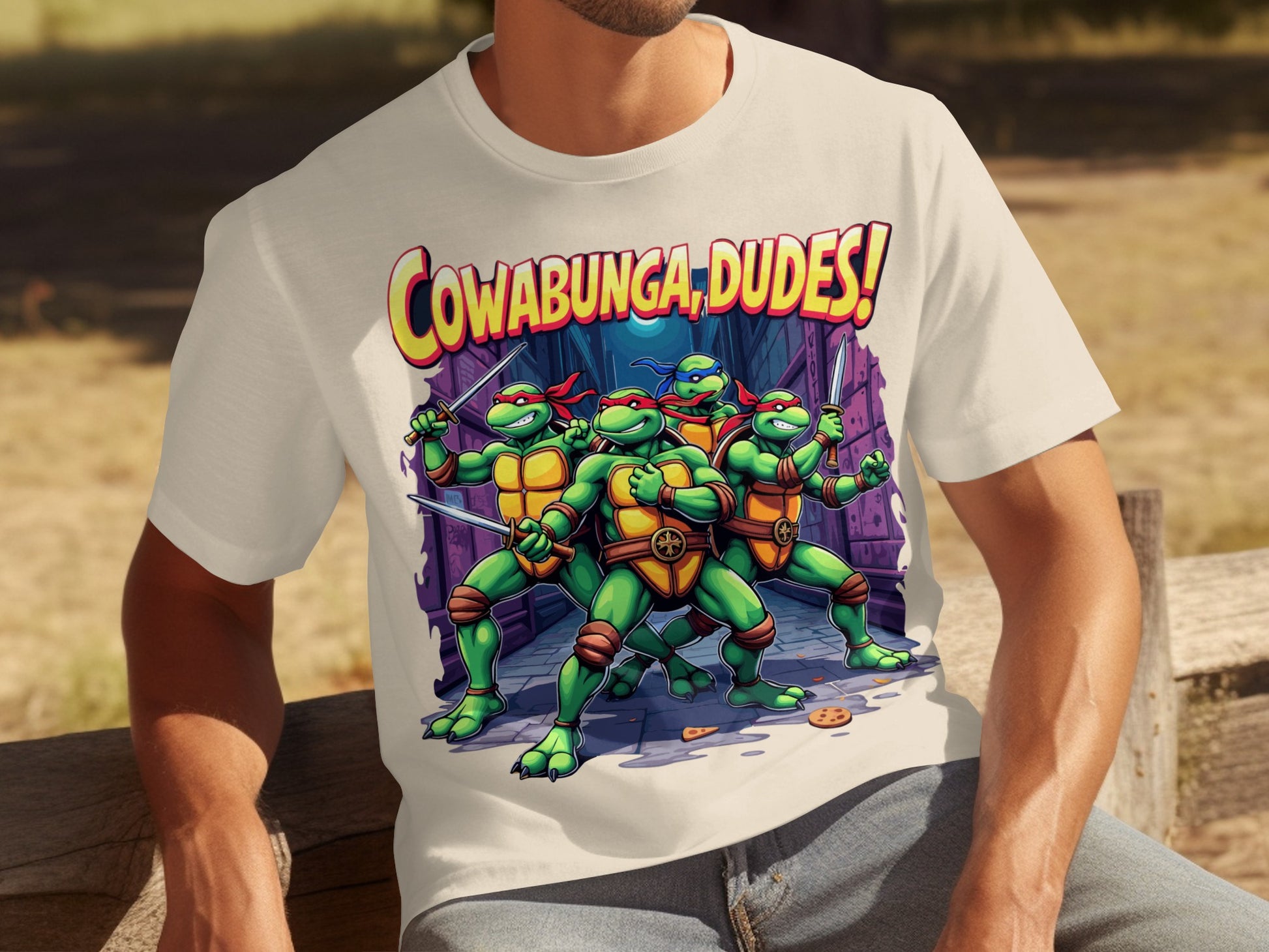 Cowabunga Dudes Graphic Ninja Turtles T-Shirt
