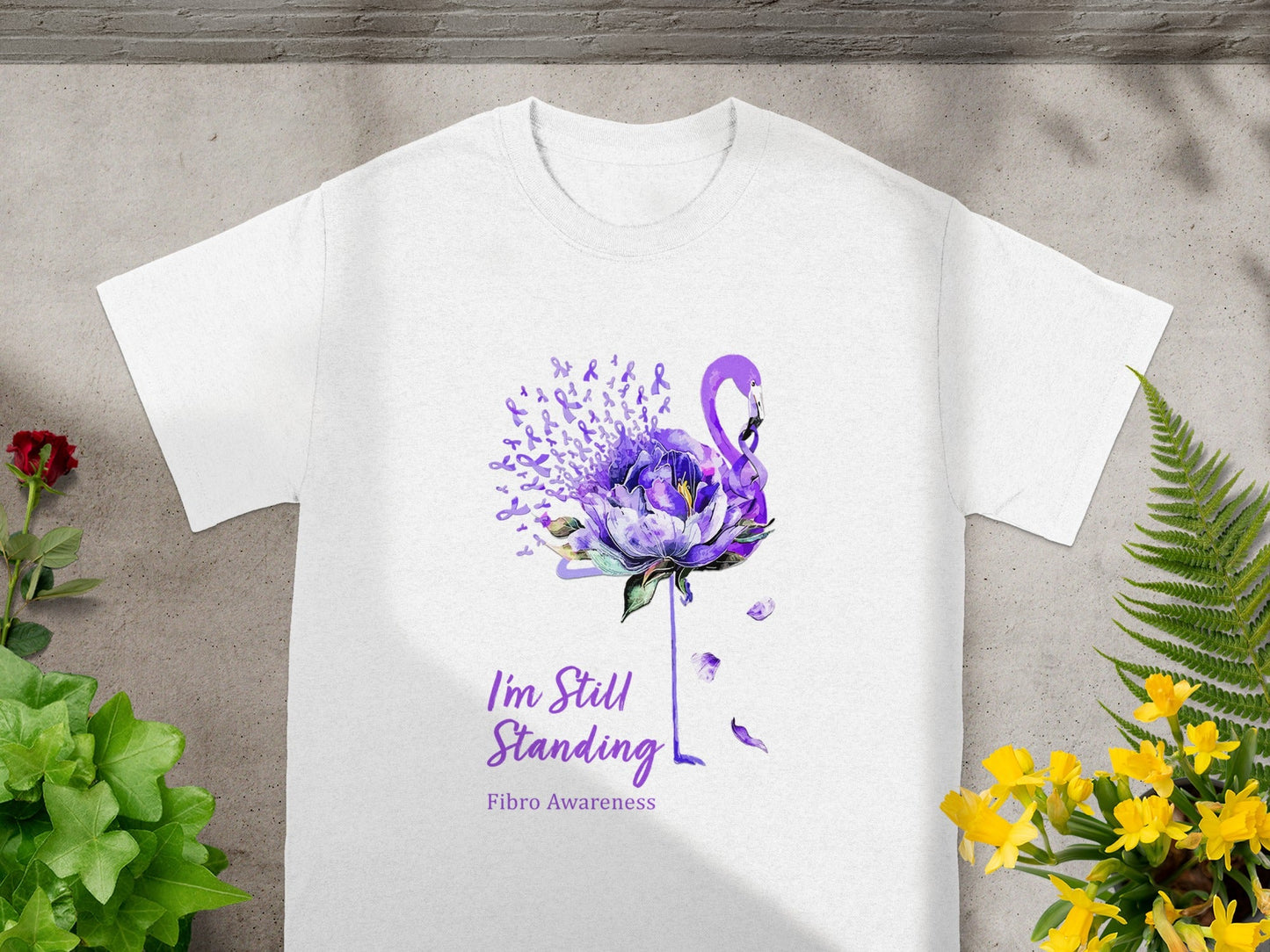 Im Still Standing Fibro Awareness T-shirt