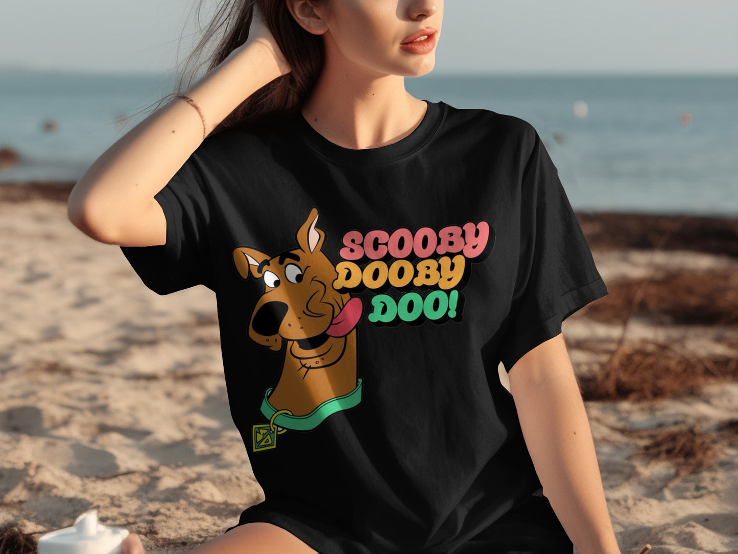 Scooby Dooby Doo Cartoon Graphic Printed T-shirt