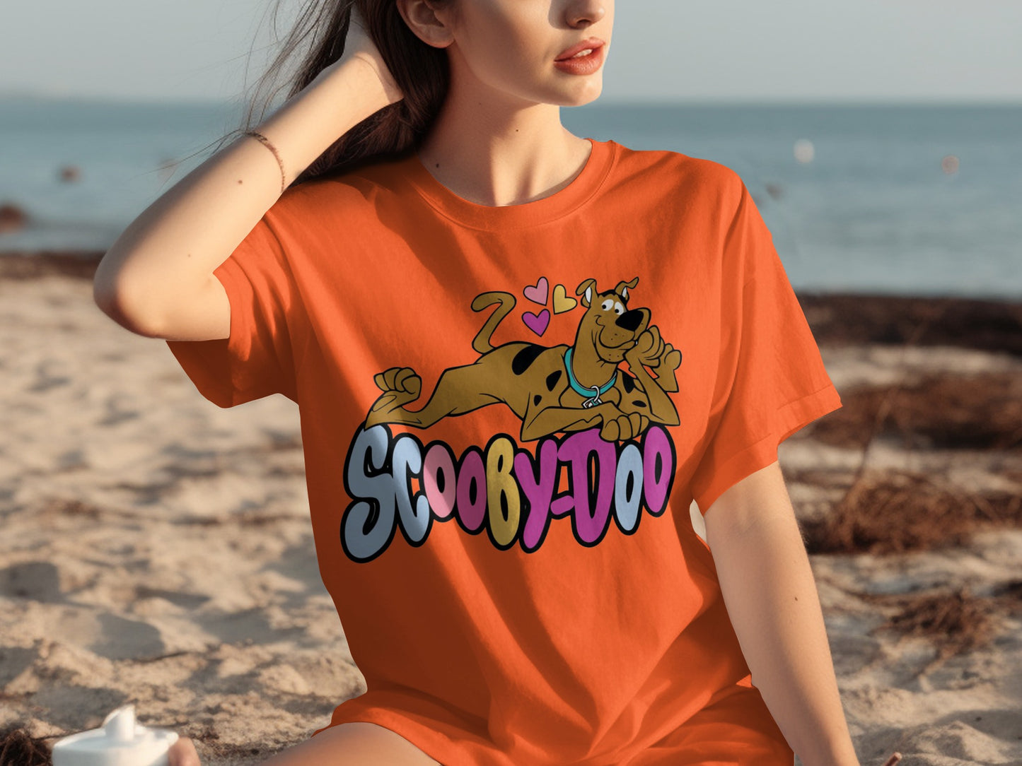 Scooby-Doo Themed Graphic Print T-shirt for Everyone
