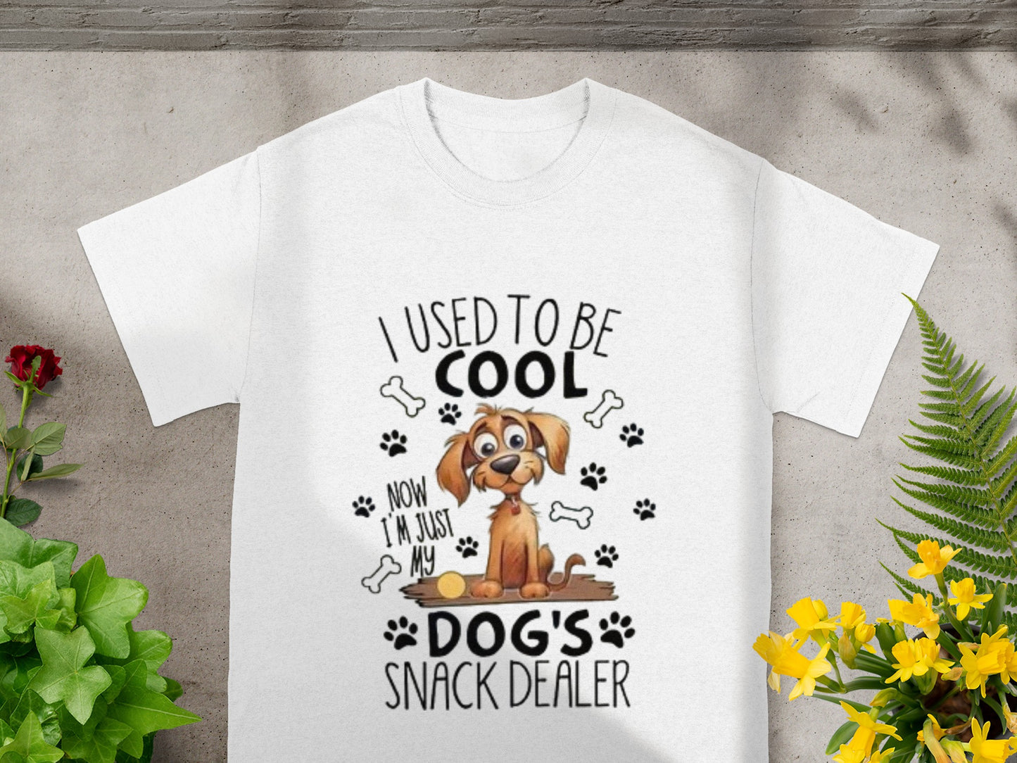 I Used to Be Cool Now I'm Just My Dog's Snack Dealer Shirt