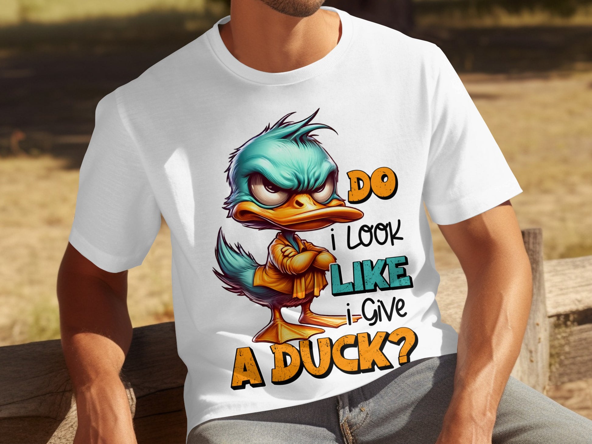Do I Look Like I Give A Duck Funny T-Shirt