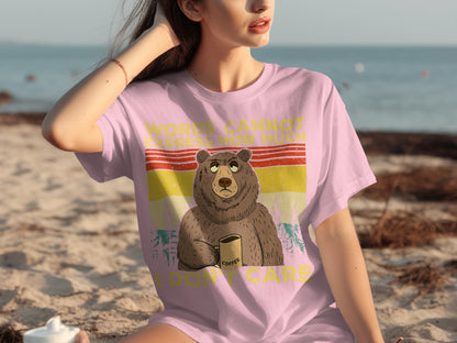 Words Cannot Express How Much I Don't Care T-Shirt