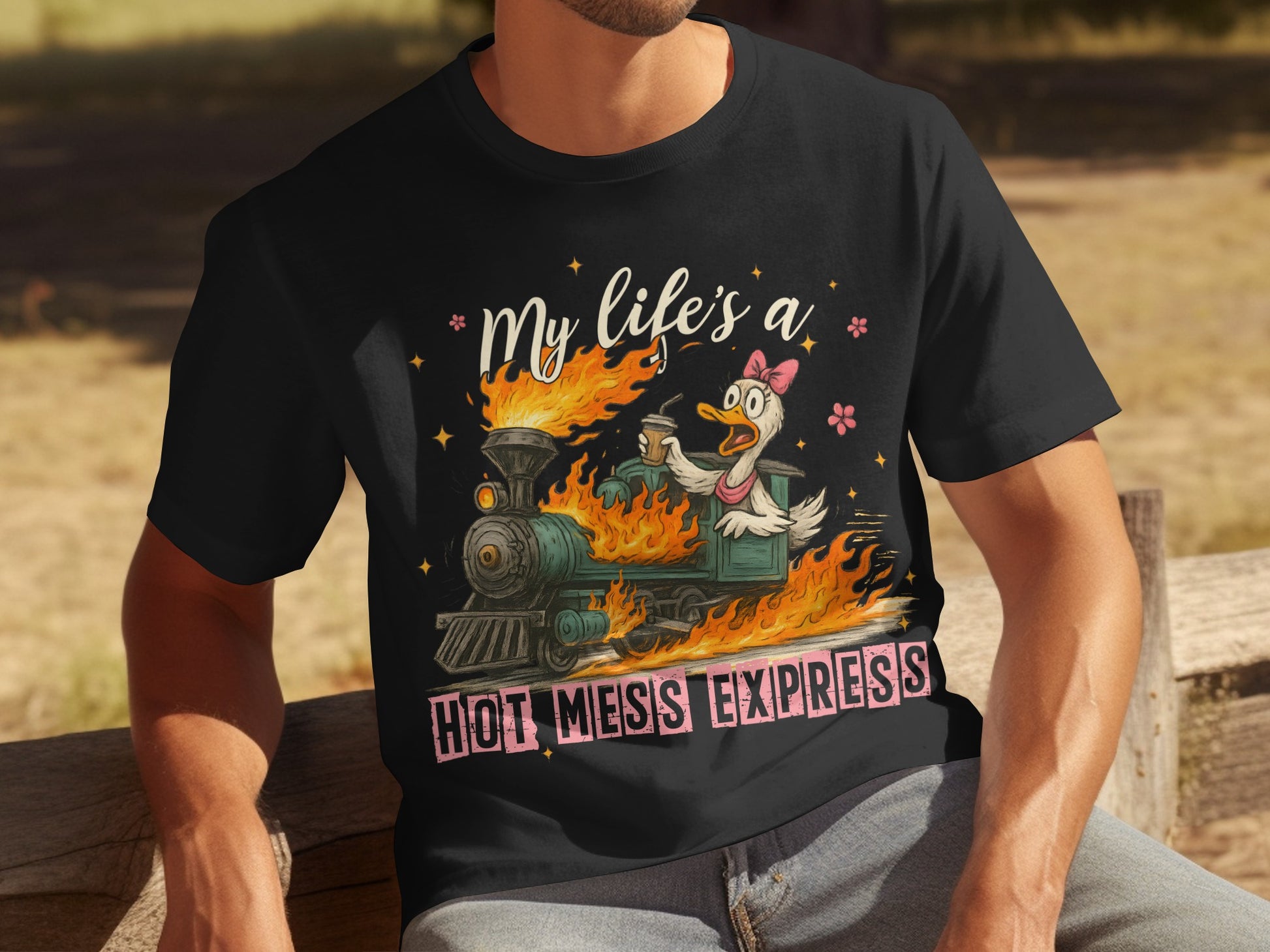 My Life's A Hot Mess Express T-shirt