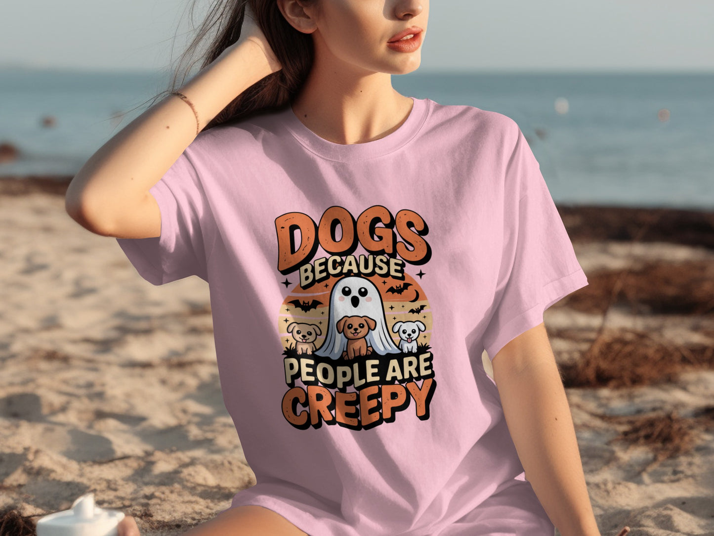 Dogs Because People Are Creepy Halloween Shirt