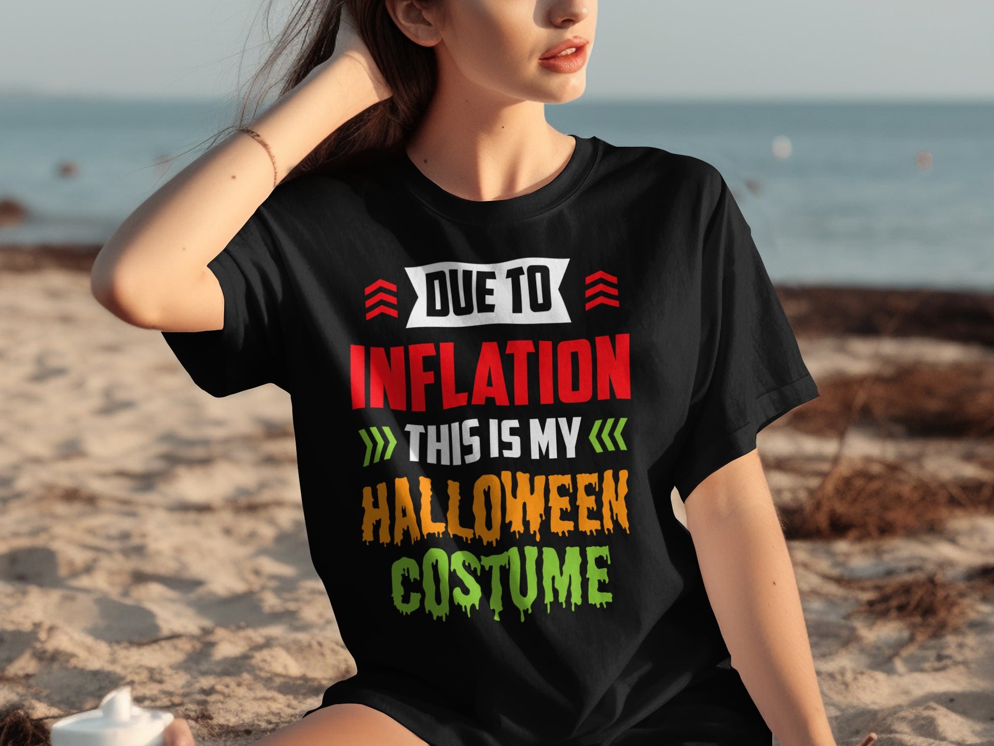 Due to Inflation This Is My Halloween Costume T-Shirt
