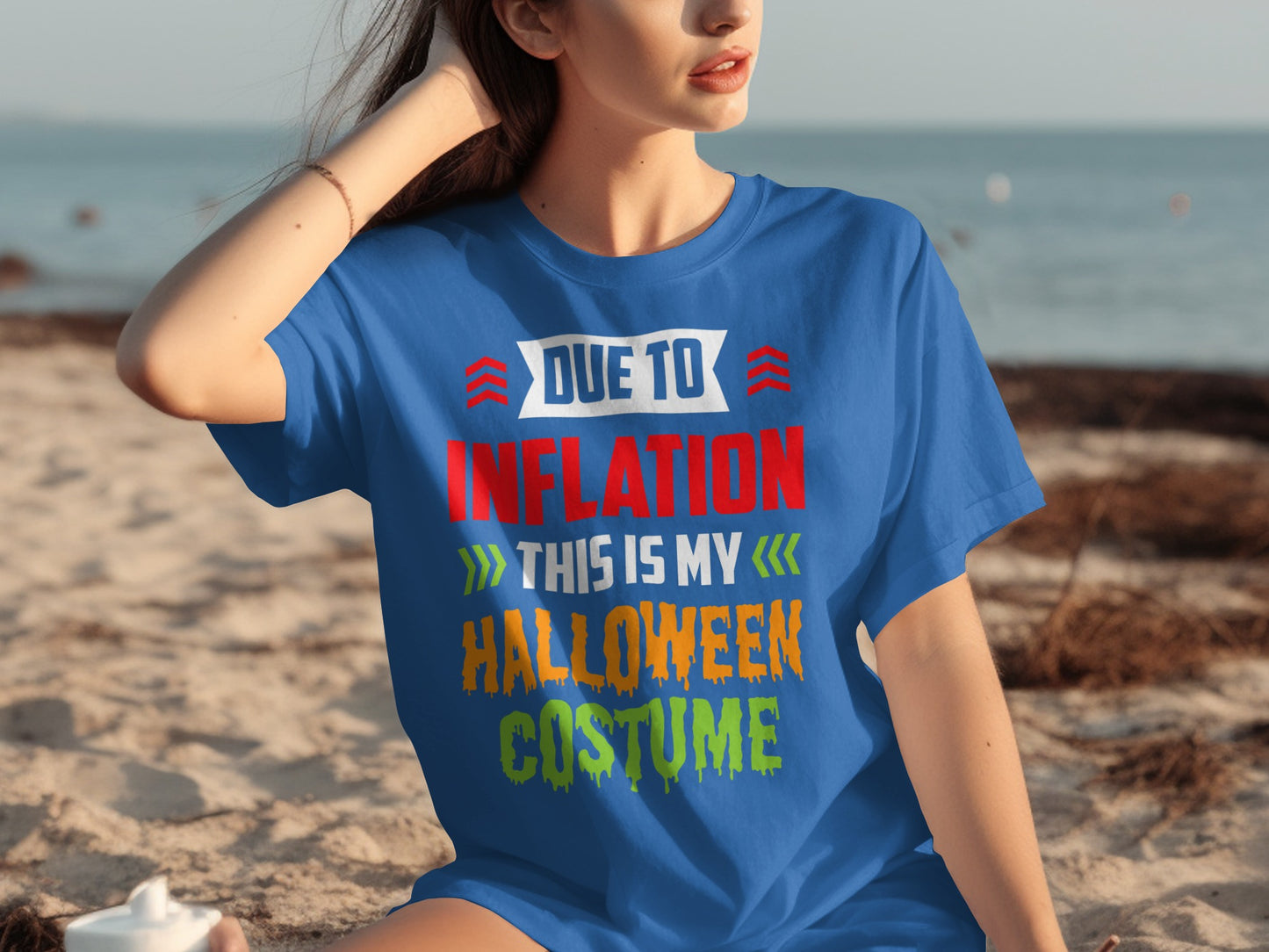 Halloween Costume Due to Inflation Funny T-Shirt