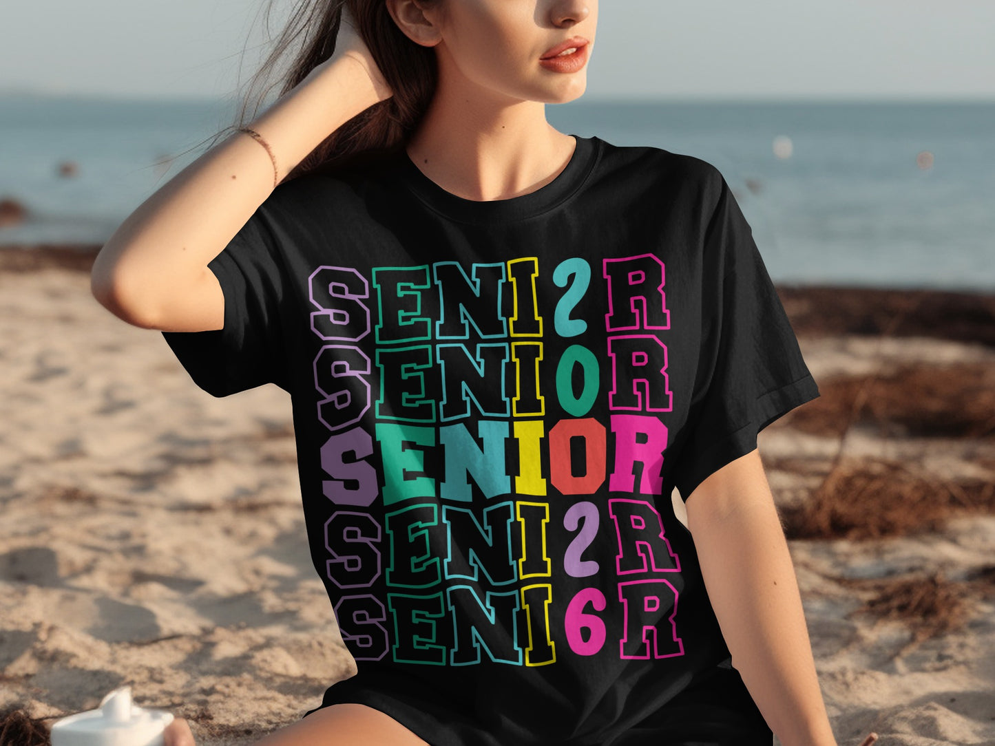 Colorful Senior Graduation T-Shirt for Class of 2023