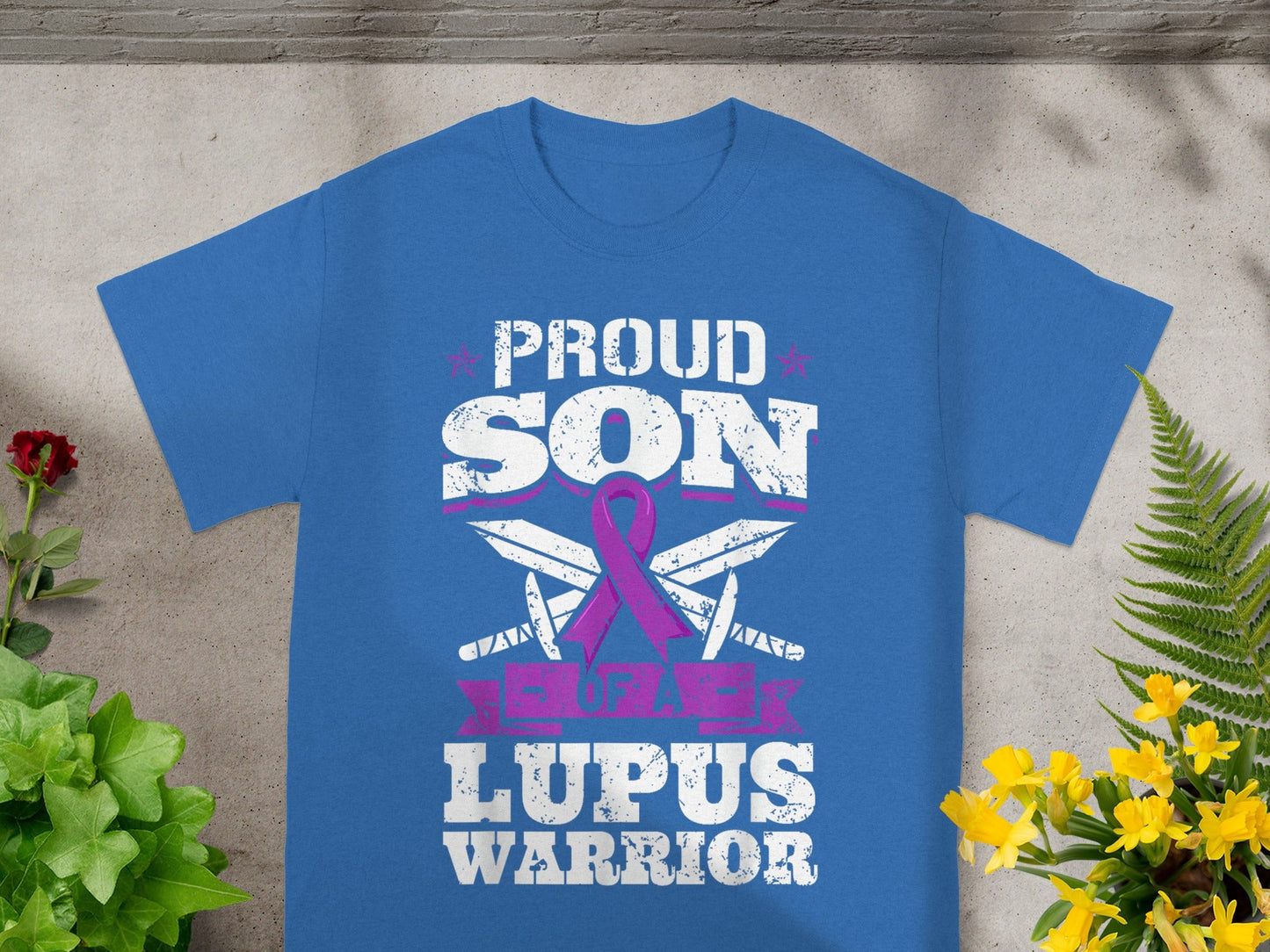 Proud Son of a Lupus Warrior Graphic T-Shirt