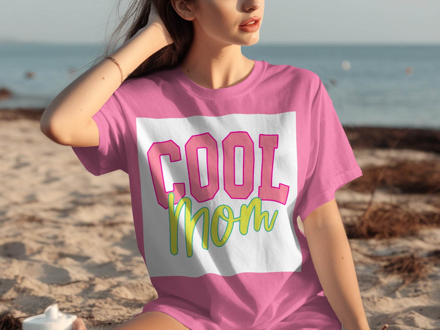 Cool Mom Graphic Tee Perfect for Summer T-Shirt