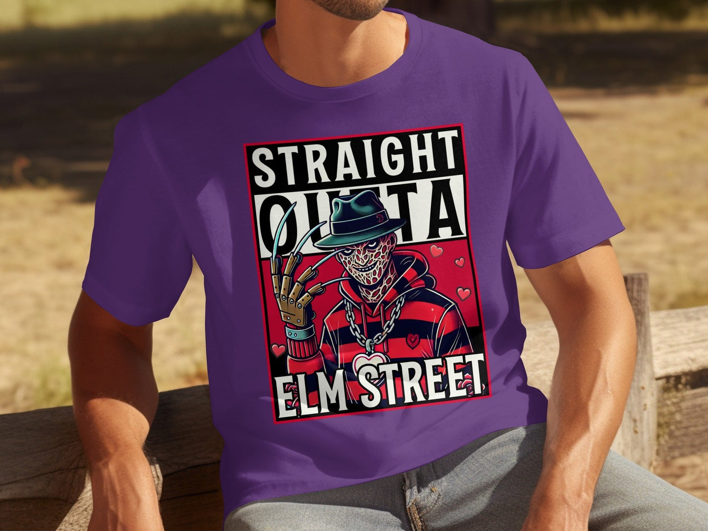 Straight Outta Elm Street Graphic T-Shirt