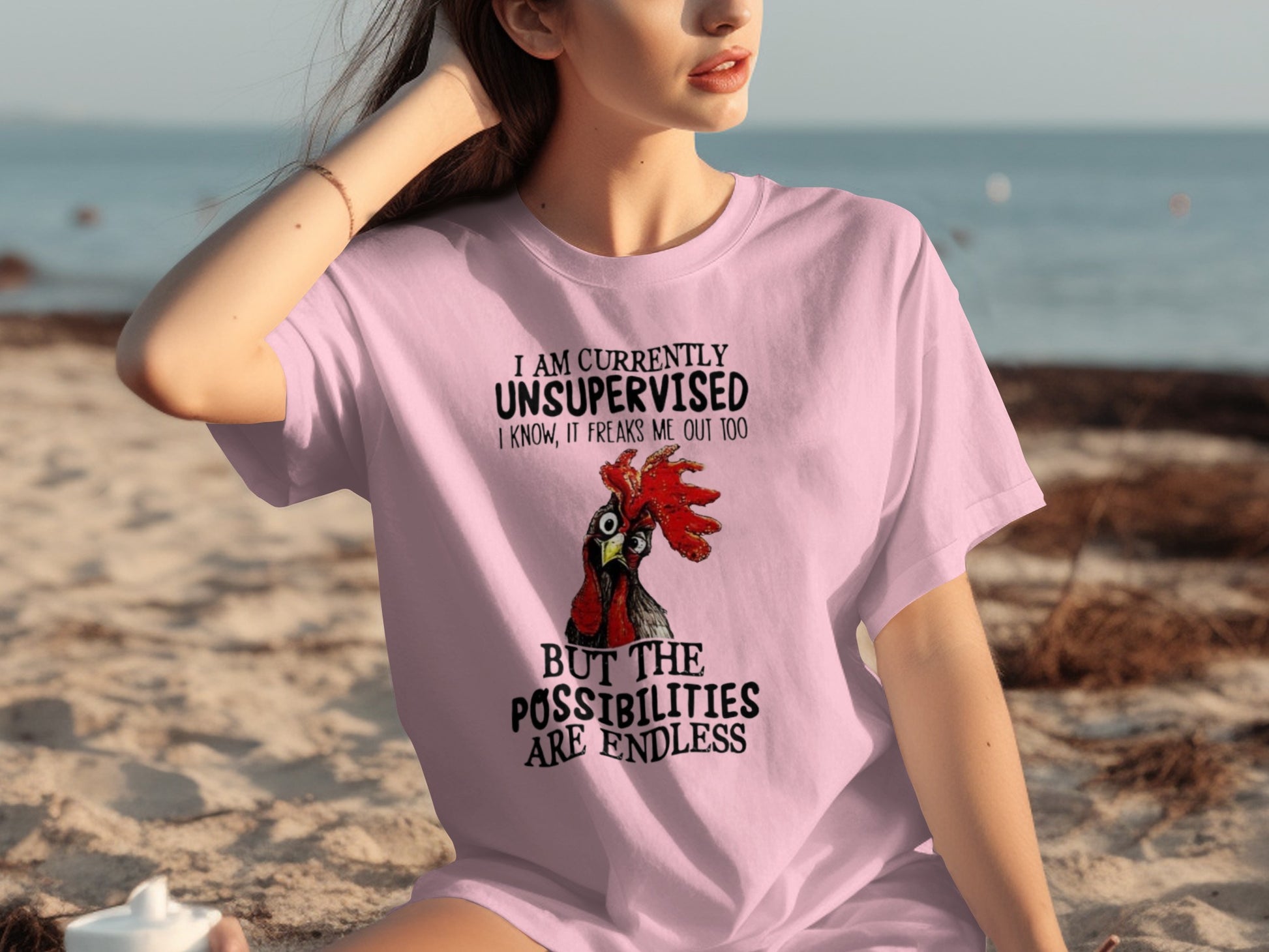 I Am Currently Unsupervised Freaks Me Out T-Shirt