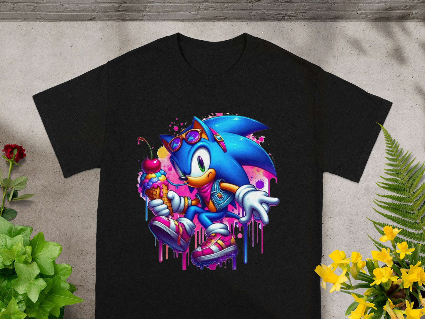 Graffiti Sonic Chill T-Shirt