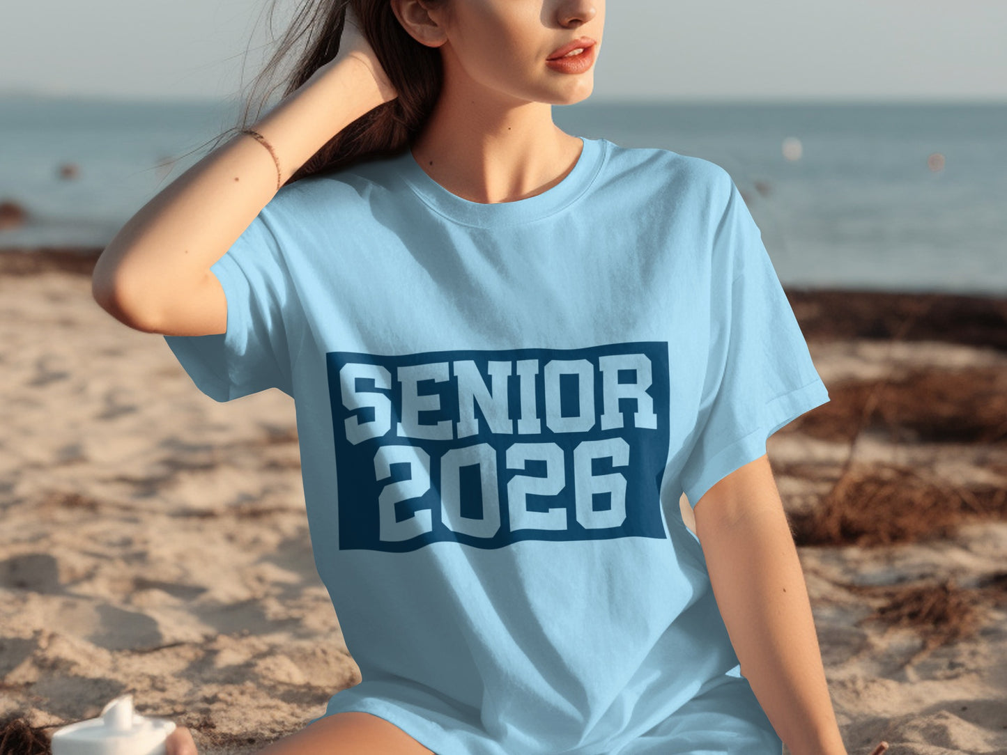 Senior 2026 Beach Casual Look Perfect Graduation Tee