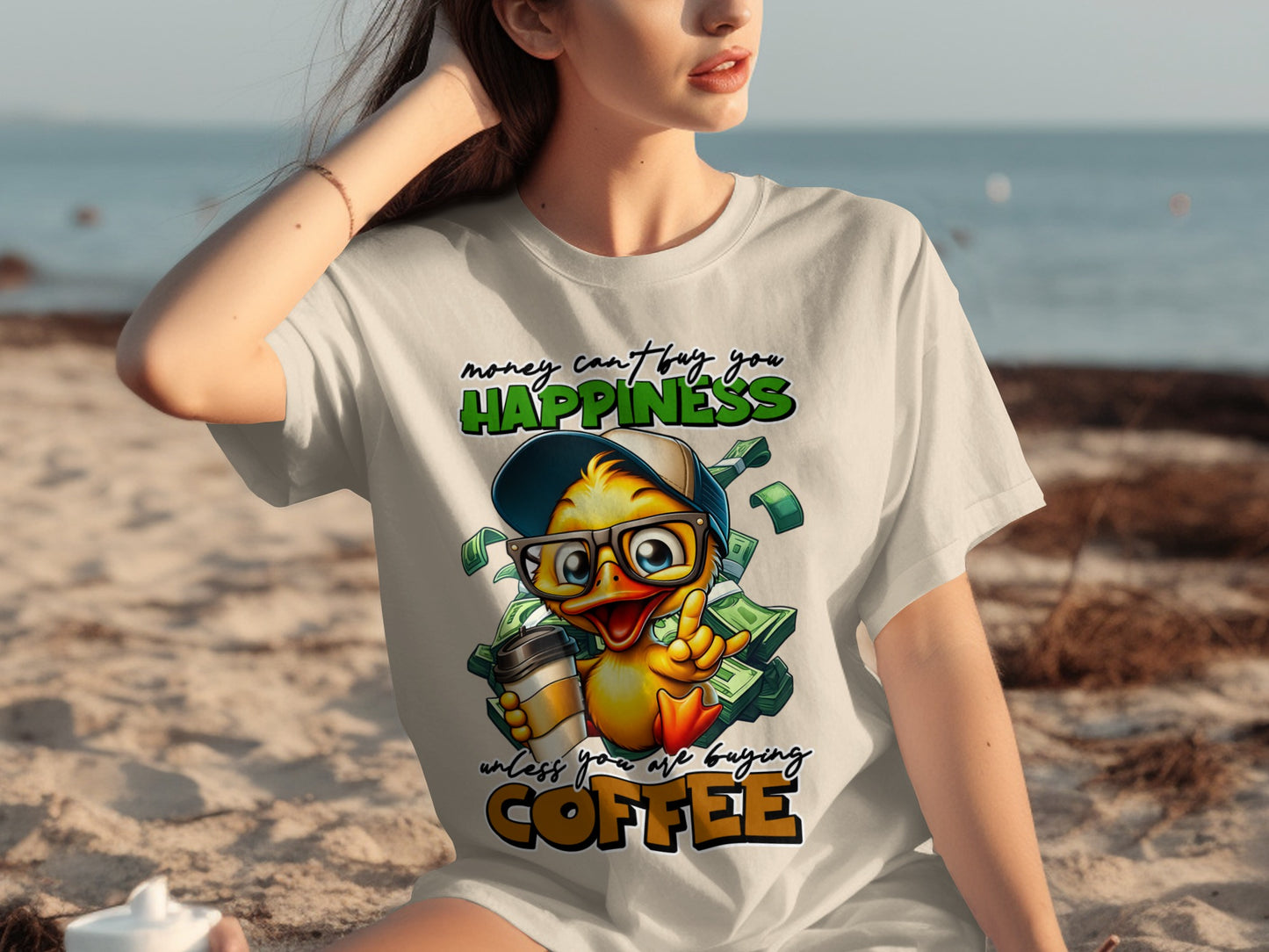 Money Can't Buy Happiness Unless It's Coffee T-Shirt