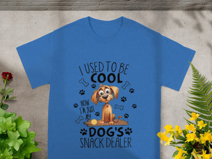 I Used To Be Cool Now I Am My Dog's Snack Dealer Shirt