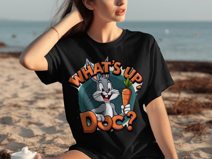 What's Up Doc Carrot Graphic Bugs Bunny T-shirt