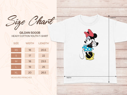 GILDAN 5000B Minnie Mouse Youth T-Shirt product type