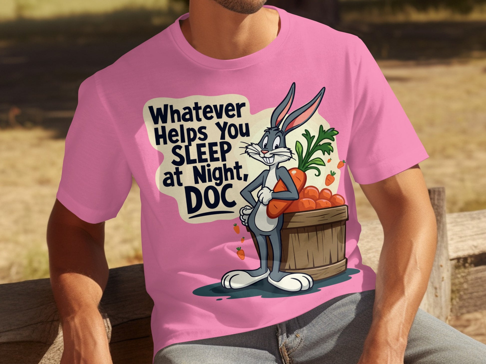 Bugs Bunny Whatever Helps You Sleep at Night Shirt