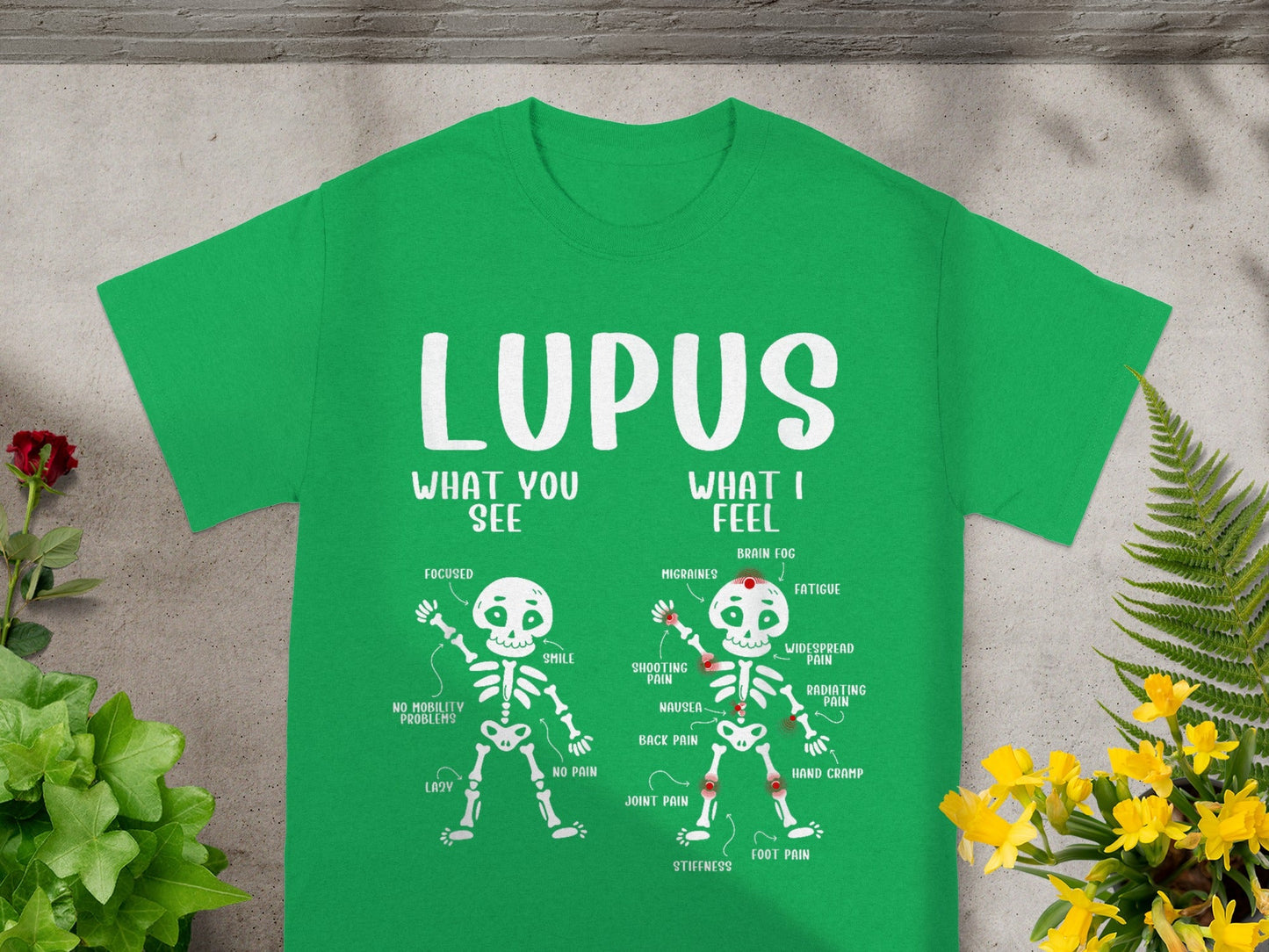Lupus What You See What I Feel Awareness Shirt