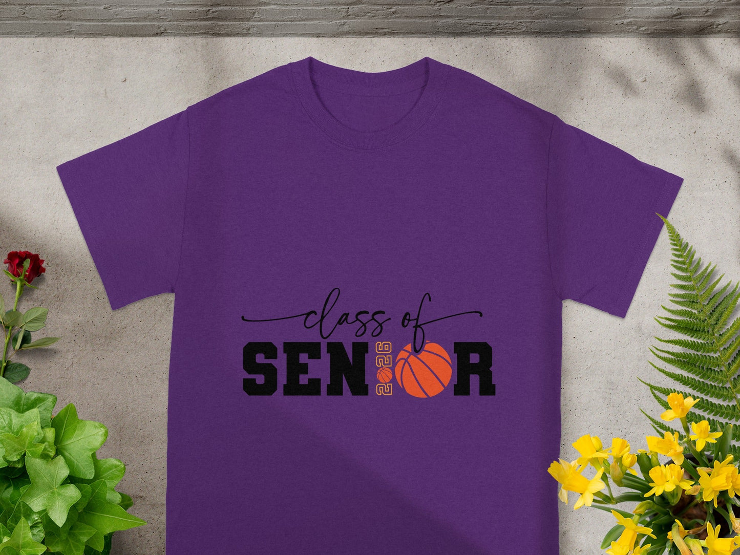 Class of 2022 Senior Basketball Graphic T-shirt