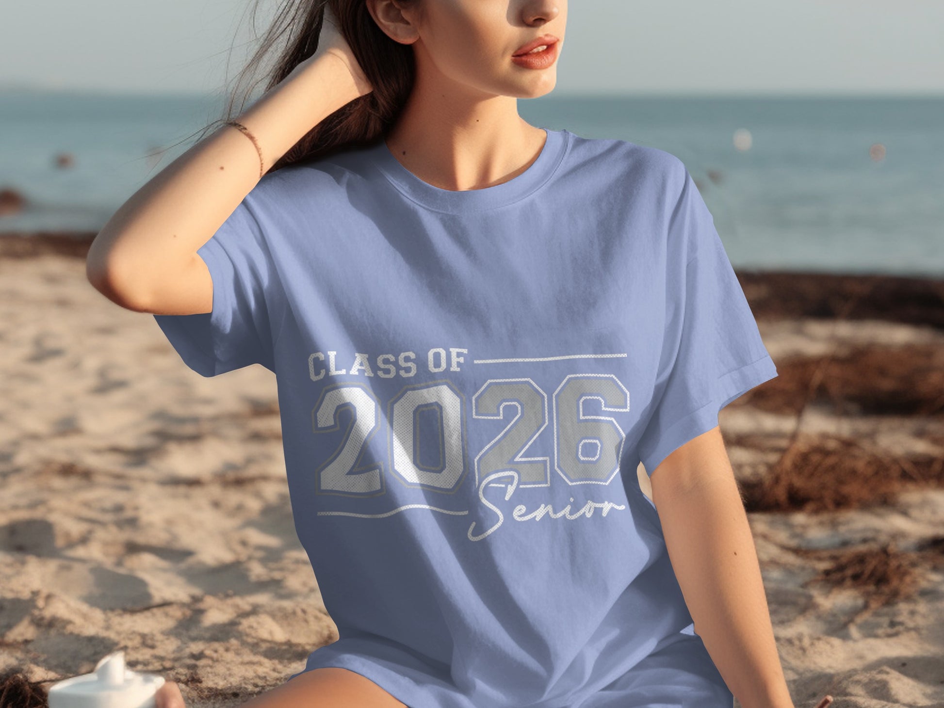Class of 2026 Senior Blue Unisex Shirt