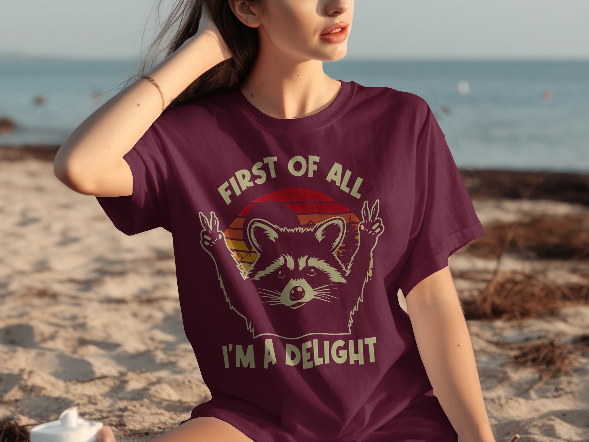 First of All I'm a Delight Graphic Tee Shirt