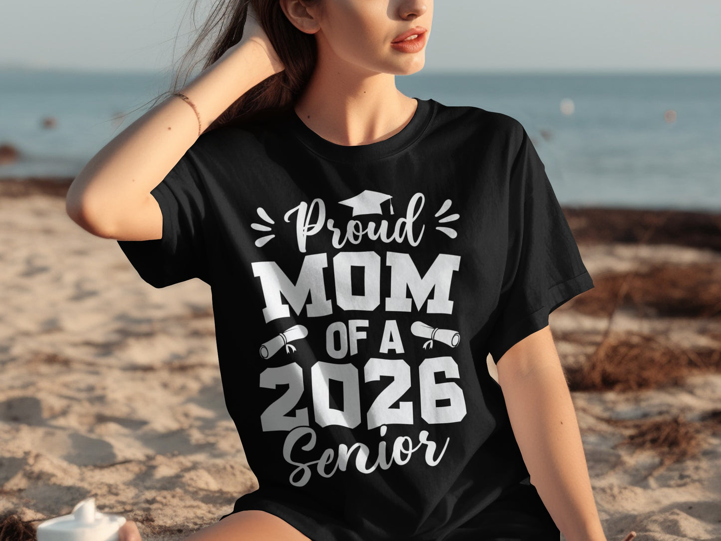 Proud Mom of a 2026 Senior Graphic T-Shirt