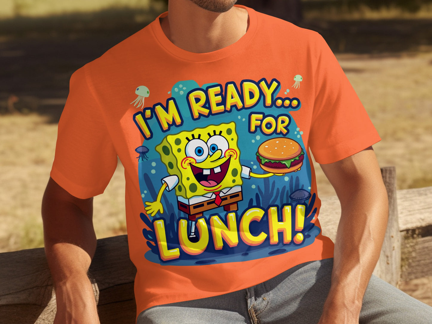 I'm Ready for Lunch SpongeBob SquarePants T-shirt