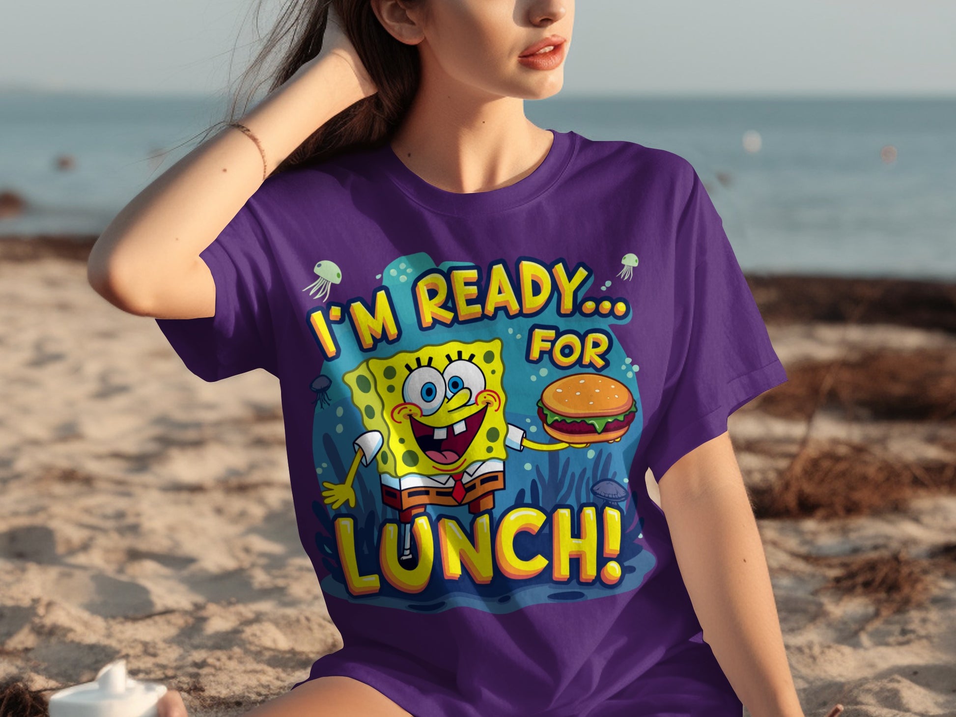 I'm Ready for Lunch SpongeBob T-shirt