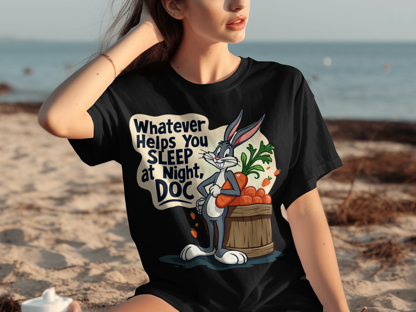 Bugs Bunny 'Whatever Helps You Sleep at Night Doc' Shirt