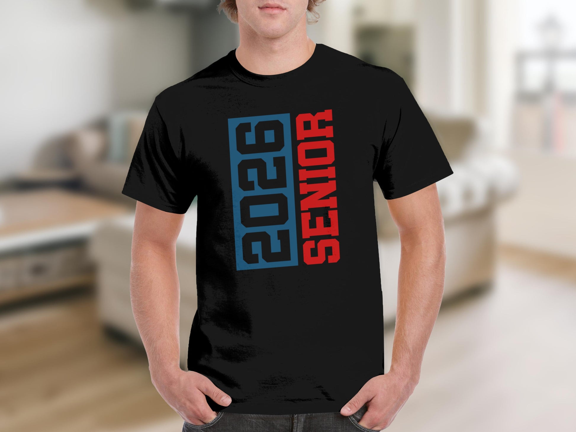 2026 Senior Graphic Tee Casual Unisex T-Shirt