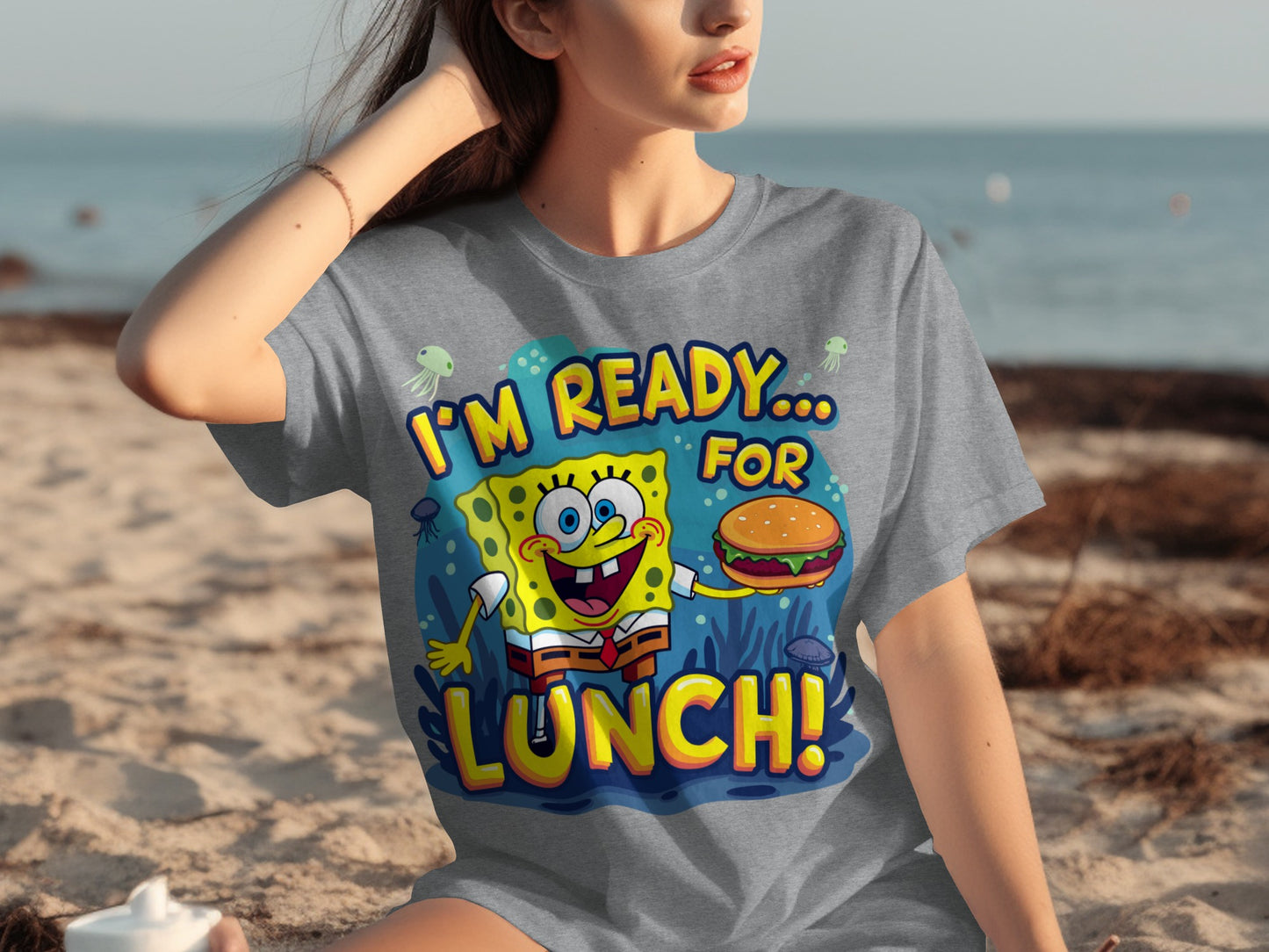 I'm Ready For Lunch SpongeBob Graphic Tee