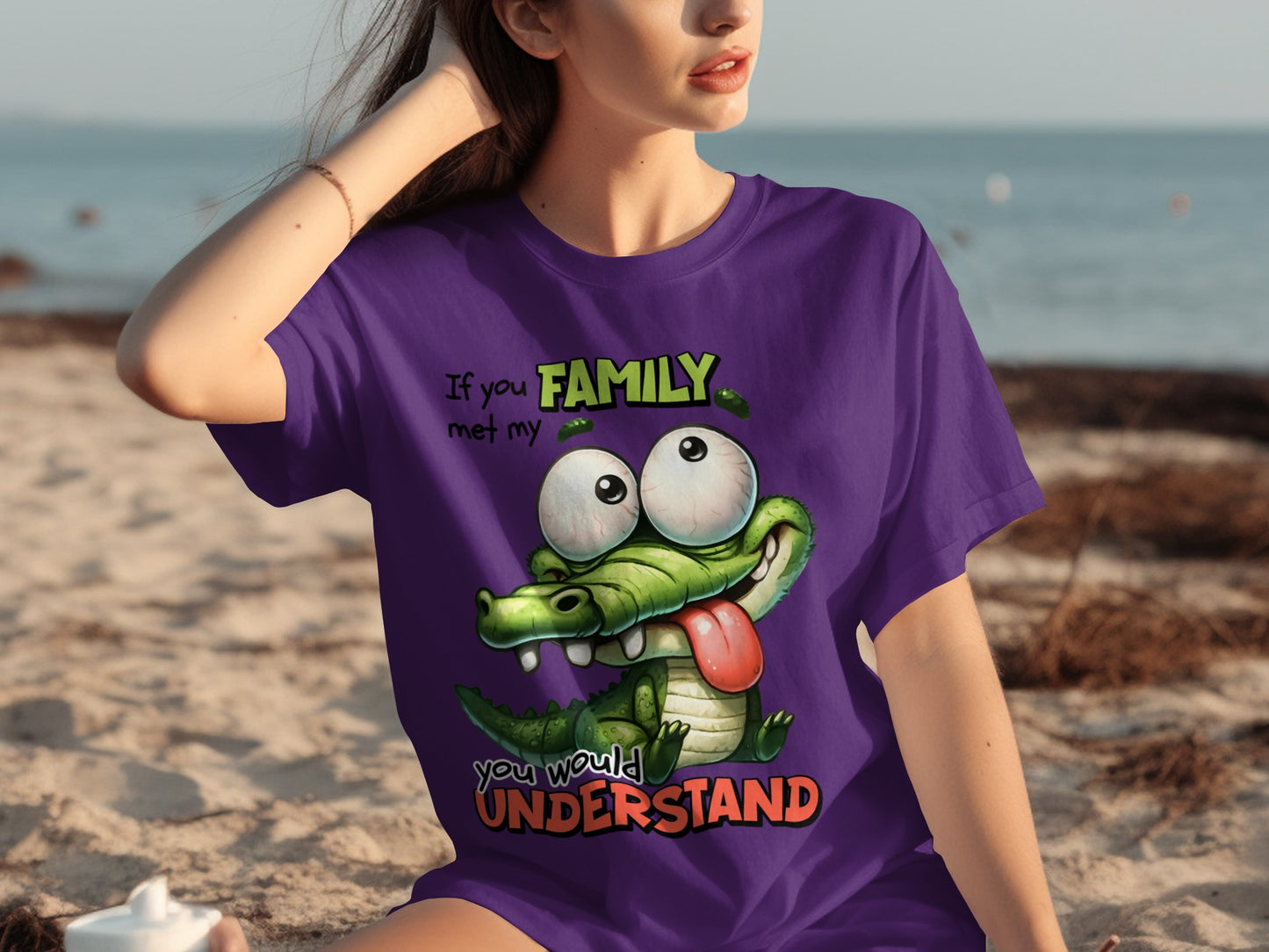 Funny Cartoon Alligator You Would Understand Shirt