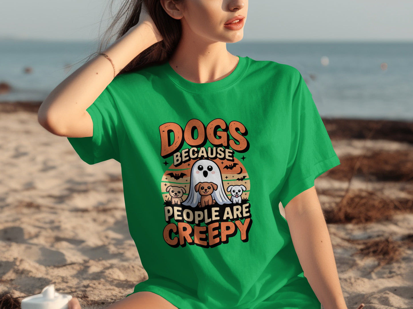 Dogs Because People Are Creepy Halloween Shirt
